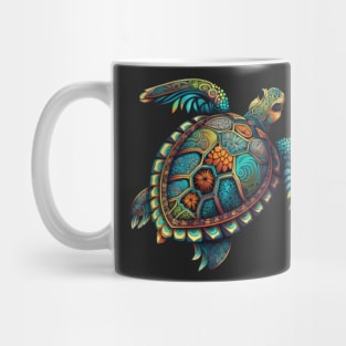 Mandala Turtle Mug